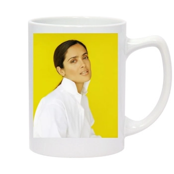 Salma Hayek 14oz White Statesman Mug