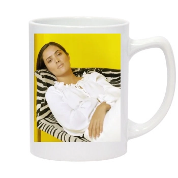 Salma Hayek 14oz White Statesman Mug