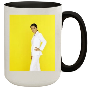 Salma Hayek 15oz Colored Inner & Handle Mug