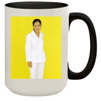 Salma Hayek 15oz Colored Inner & Handle Mug