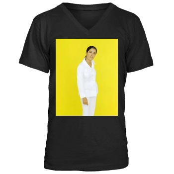 Salma Hayek Men's V-Neck T-Shirt