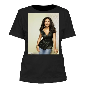 Salma Hayek Women's Cut T-Shirt