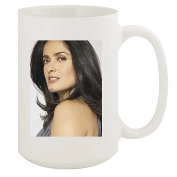 Salma Hayek 15oz White Mug