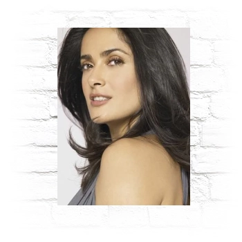 Salma Hayek Metal Wall Art