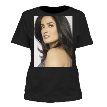 Salma Hayek Women's Cut T-Shirt