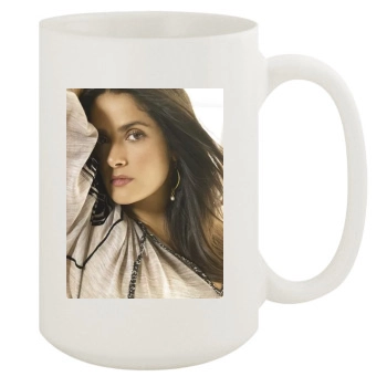 Salma Hayek 15oz White Mug