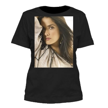 Salma Hayek Women's Cut T-Shirt