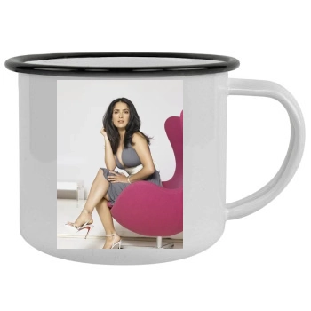 Salma Hayek Camping Mug