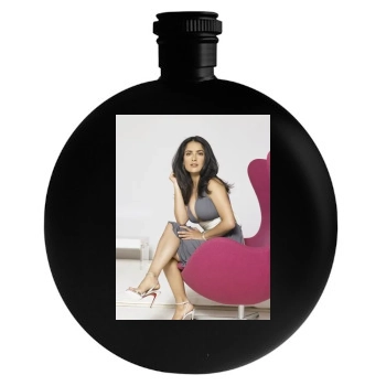 Salma Hayek Round Flask