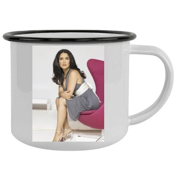 Salma Hayek Camping Mug