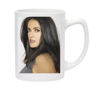 Salma Hayek 14oz White Statesman Mug