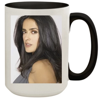 Salma Hayek 15oz Colored Inner & Handle Mug