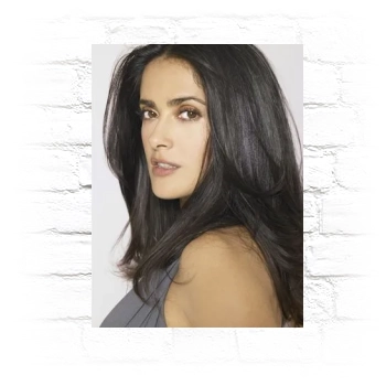 Salma Hayek Metal Wall Art