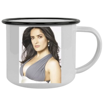 Salma Hayek Camping Mug