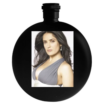 Salma Hayek Round Flask