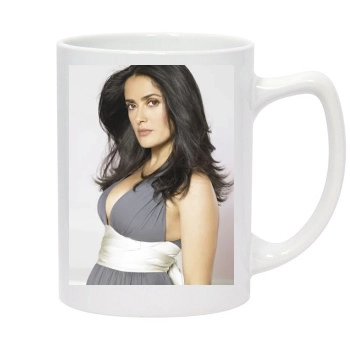 Salma Hayek 14oz White Statesman Mug