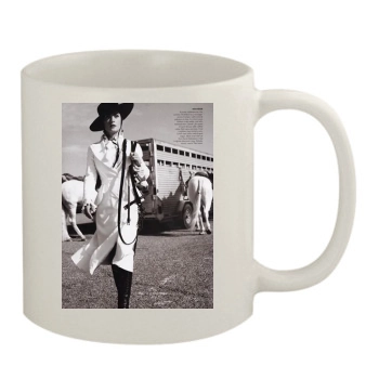 Salma Hayek 11oz White Mug