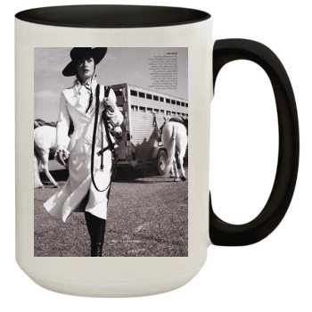 Salma Hayek 15oz Colored Inner & Handle Mug