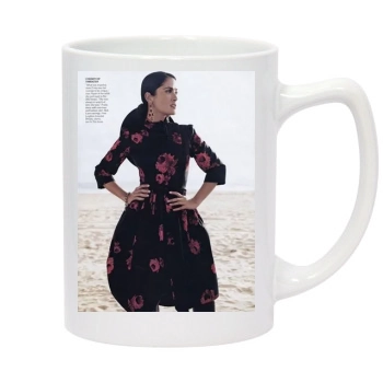 Salma Hayek 14oz White Statesman Mug