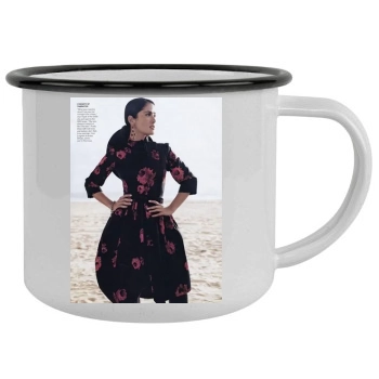 Salma Hayek Camping Mug