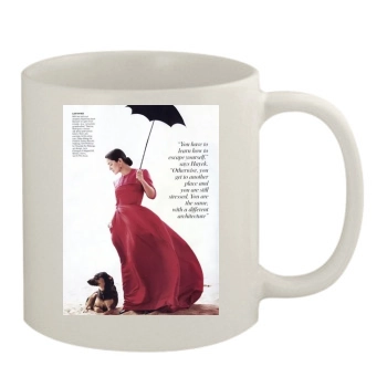 Salma Hayek 11oz White Mug