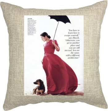 Salma Hayek Pillow