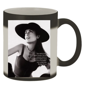 Salma Hayek Color Changing Mug