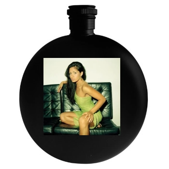 Sarah Shahi Round Flask