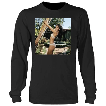 Sarah Shahi Men's Heavy Long Sleeve TShirt