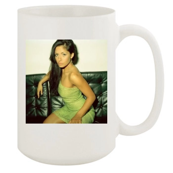 Sarah Shahi 15oz White Mug