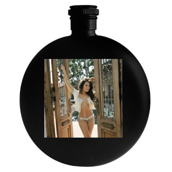 Sarah Shahi Round Flask