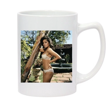 Sarah Shahi 14oz White Statesman Mug