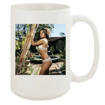 Sarah Shahi 15oz White Mug