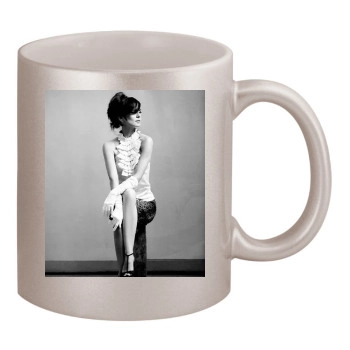 Sarah Wayne Callies 11oz Metallic Silver Mug