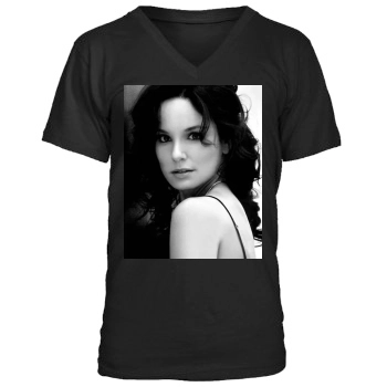 Sarah Wayne Callies Men's V-Neck T-Shirt