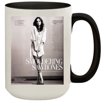 Sarah Wayne Callies 15oz Colored Inner & Handle Mug