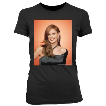 Sarah Wayne Callies Women's Junior Cut Crewneck T-Shirt