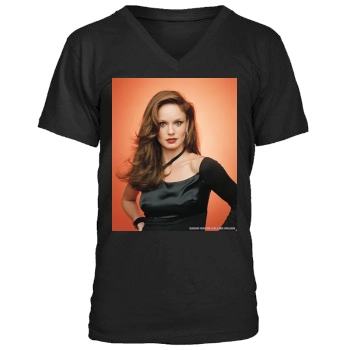 Sarah Wayne Callies Men's V-Neck T-Shirt