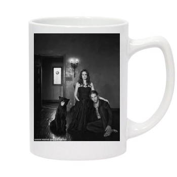 Sarah Wayne Callies 14oz White Statesman Mug