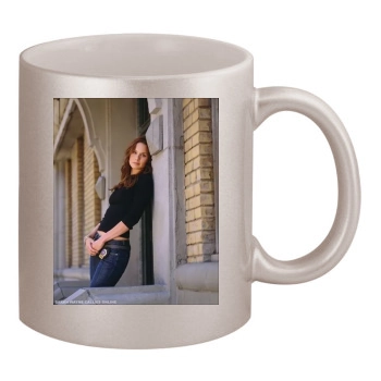 Sarah Wayne Callies 11oz Metallic Silver Mug