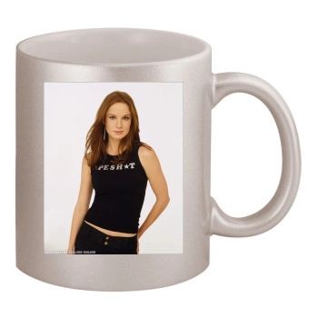 Sarah Wayne Callies 11oz Metallic Silver Mug