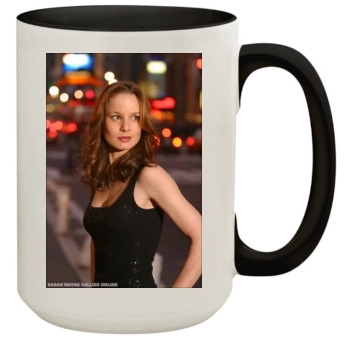 Sarah Wayne Callies 15oz Colored Inner & Handle Mug