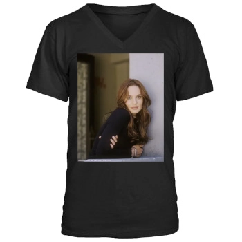 Sarah Wayne Callies Men's V-Neck T-Shirt