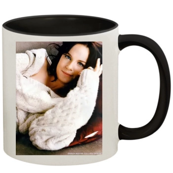 Sarah Wayne Callies 11oz Colored Inner & Handle Mug