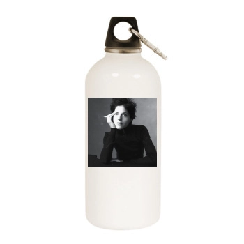 Selma Blair White Water Bottle With Carabiner