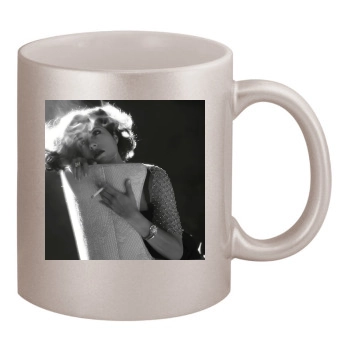 Selma Blair 11oz Metallic Silver Mug