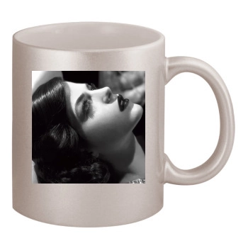 Selma Blair 11oz Metallic Silver Mug