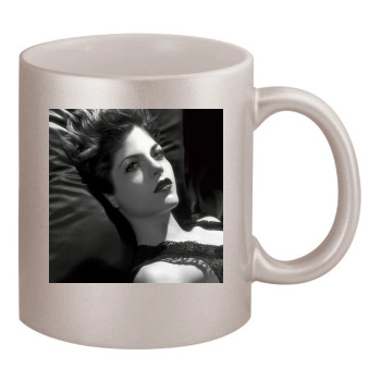 Selma Blair 11oz Metallic Silver Mug