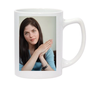 Selma Blair 14oz White Statesman Mug