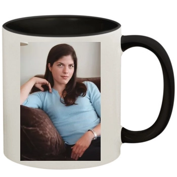 Selma Blair 11oz Colored Inner & Handle Mug